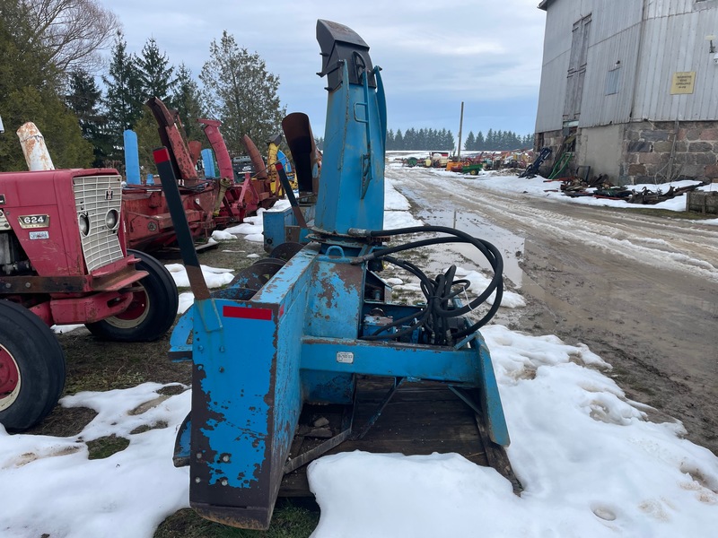 Snow Removal  Astron Snow Blower 7ft - Hydraulic Drive & Double Auger - Skid Steer + Quick Attach Photo